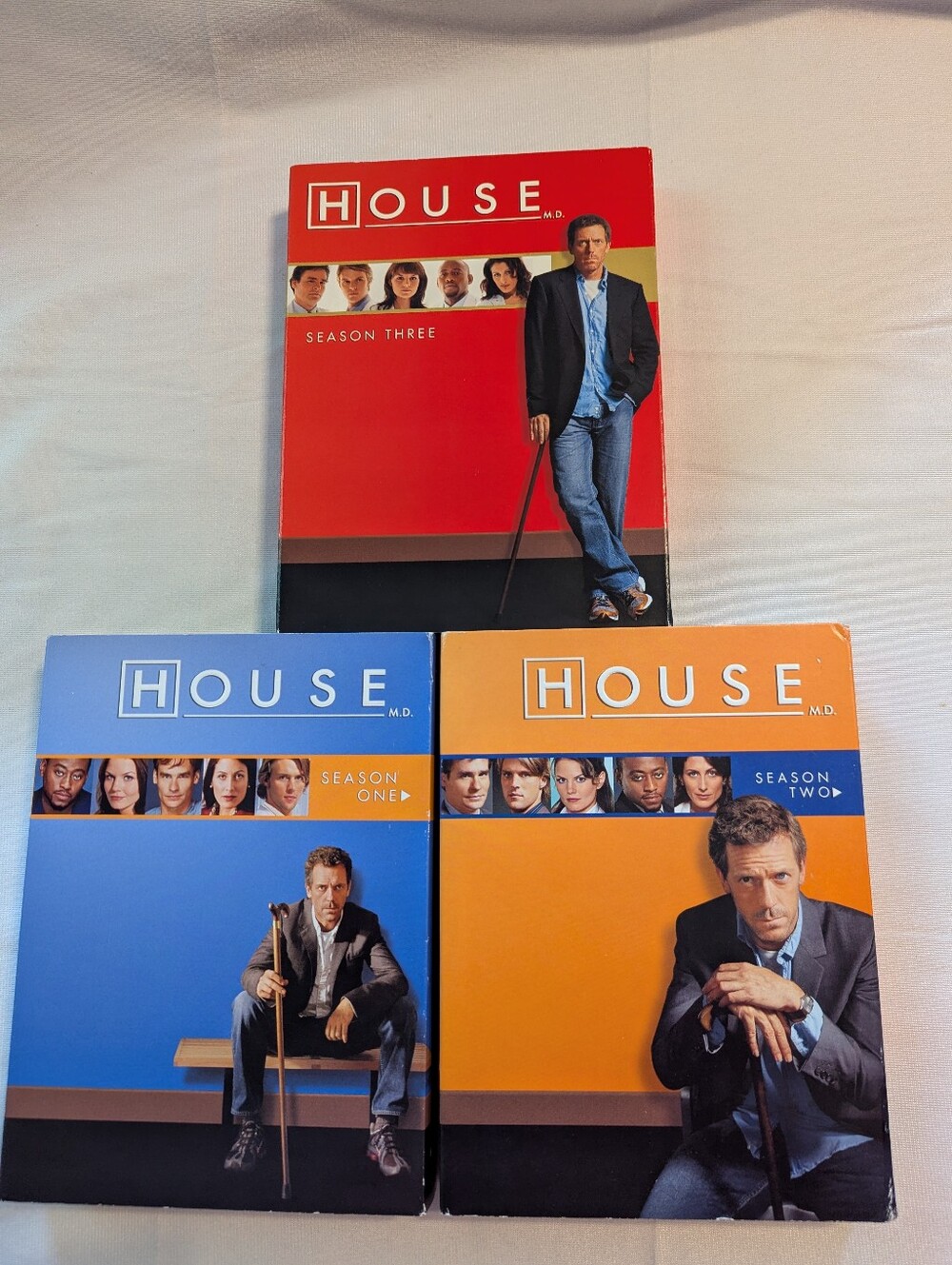 House DVD Seasons 1 Thru 3 Like New